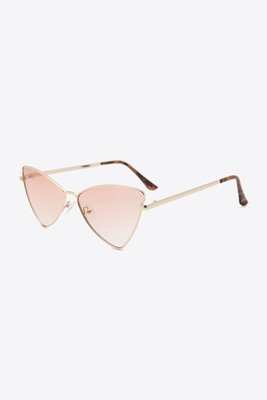 Metal Frame Cat-Eye Sunglasses - Aesthetic Haven